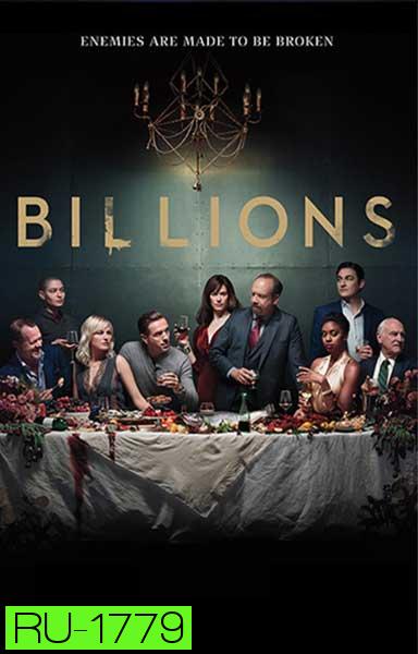 Billions Season 3  บิลเลียนส์ หักเหลี่ยมเงินล้าน  ( 12 ตอนจบ )