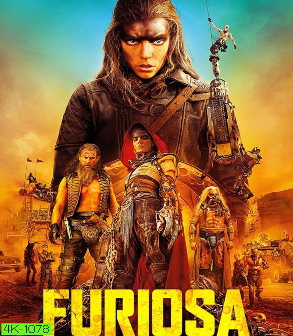 4K - Furiosa A Mad Max Saga ฟูริโอซ่า มหากาพย์ แมด แม็กซ์ (2024) - แผ่นหนัง 4K UHD