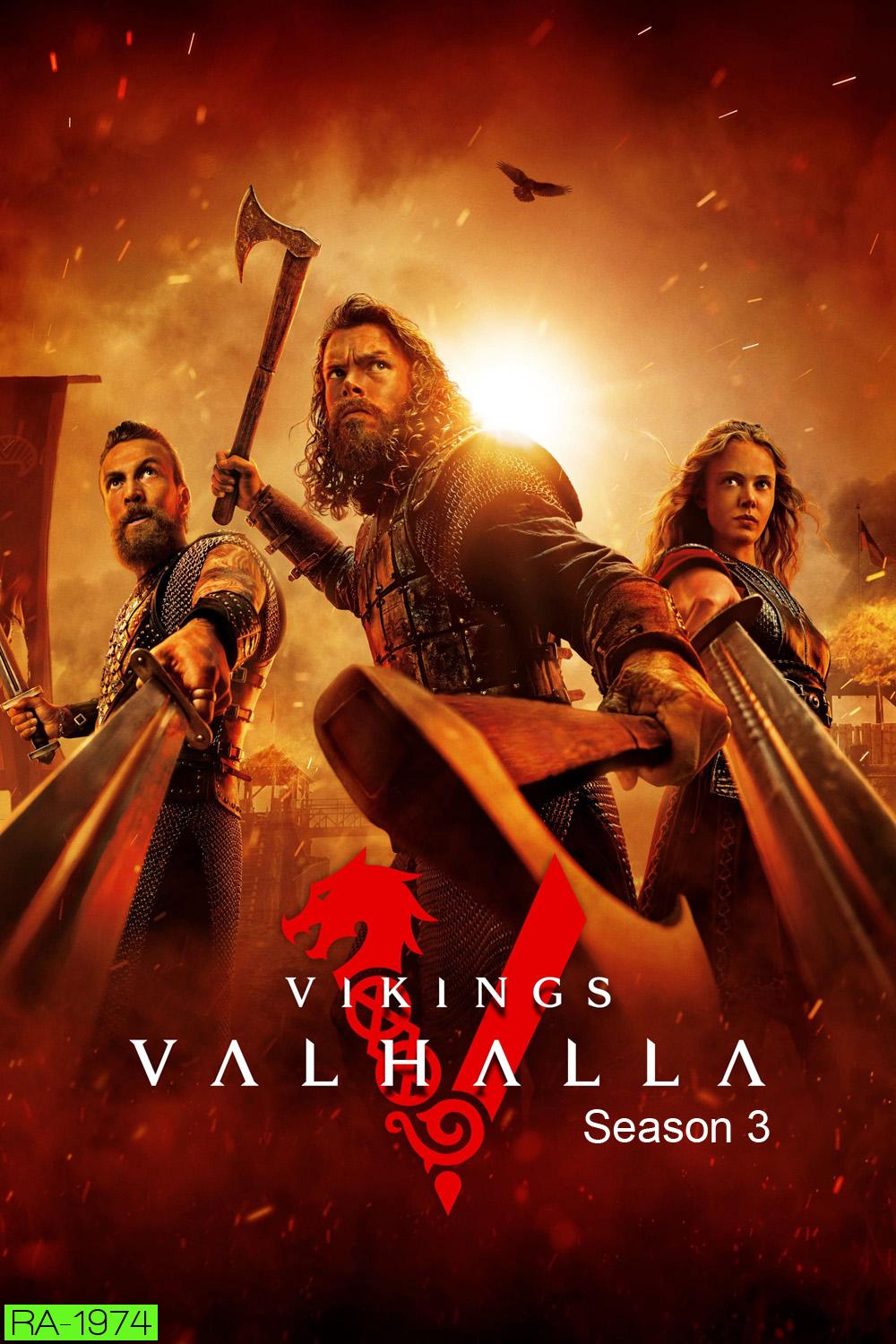 Vikings Valhalla Season 3 ไวกิ้ง: วัลฮัลลา ซีซั่น 3 (2024) 8 ตอน