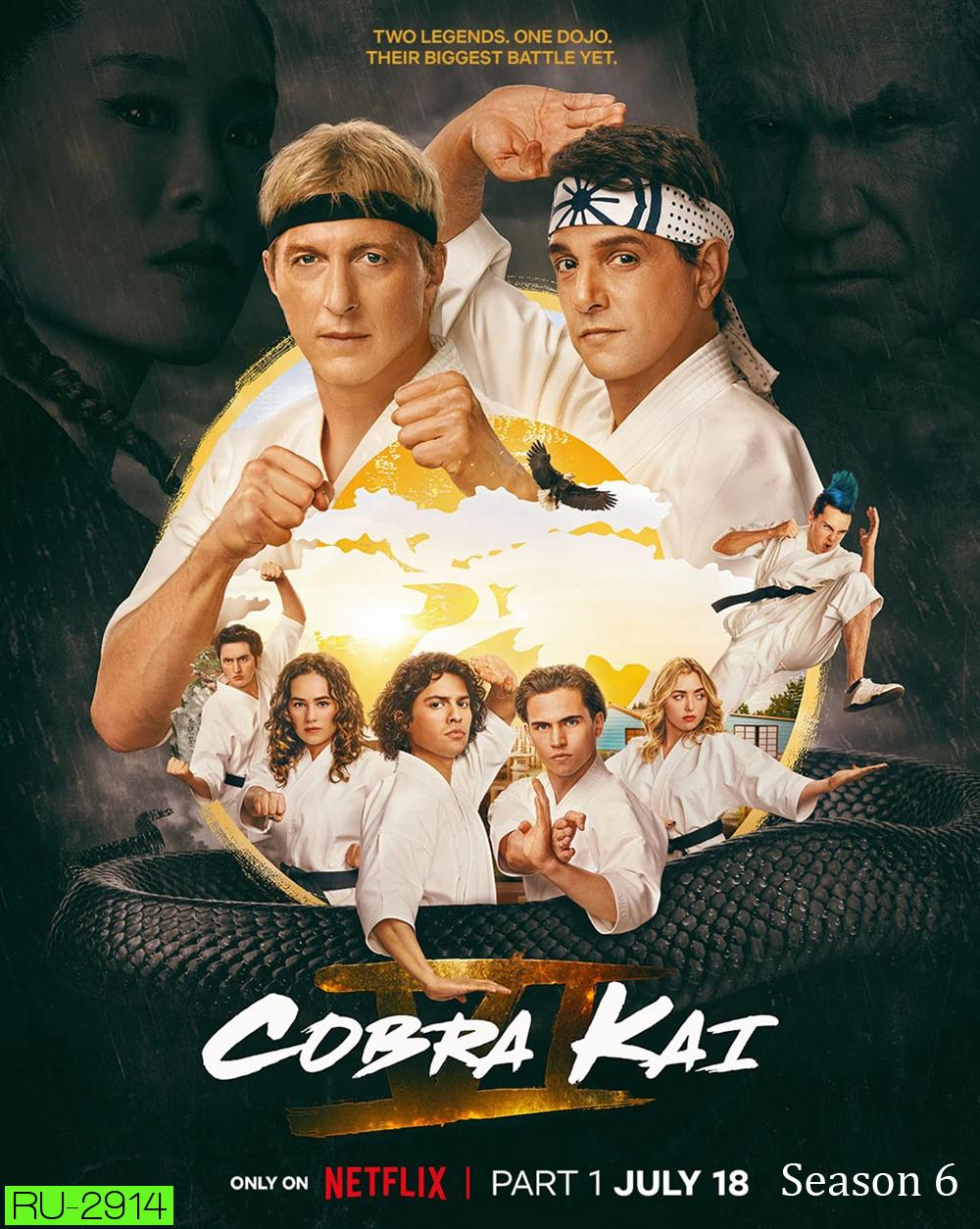 Cobra Kai Season 6 Part 1 คอบร้า ไค 6 พาร์ท 1 (2024) 5 ตอน