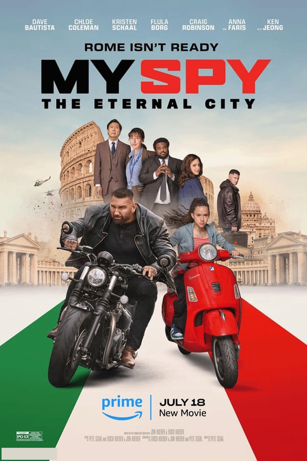 My Spy the Eternal City (2024) พยัคฆ์ร้าย สปายแสบ คู่ป่วนตะลุยเมืองศักดิ์สิทธิ์