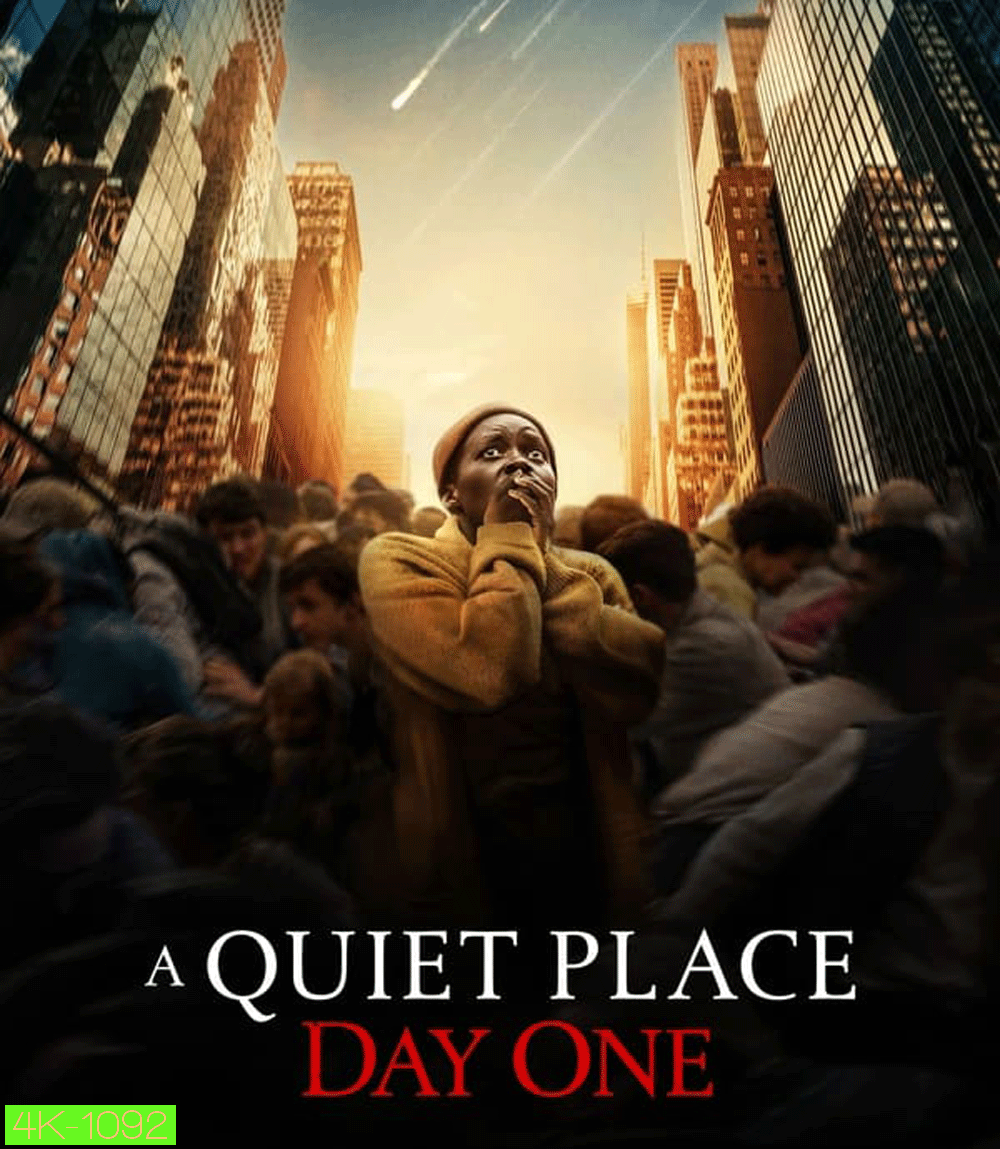 4K - A Quiet Place Day One ดินแดนไร้เสียง วันที่หนึ่ง (2024) - แผ่นหนัง 4K UHD