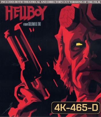4K - Hellboy 1 (2004) เฮลล์บอย ฮีโร่พันธุ์นรก - แผ่นหนัง 4K UHD