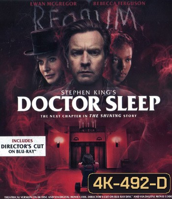 4K - Doctor Sleep (2019) ลางนรก - แผ่นหนัง 4K UHD